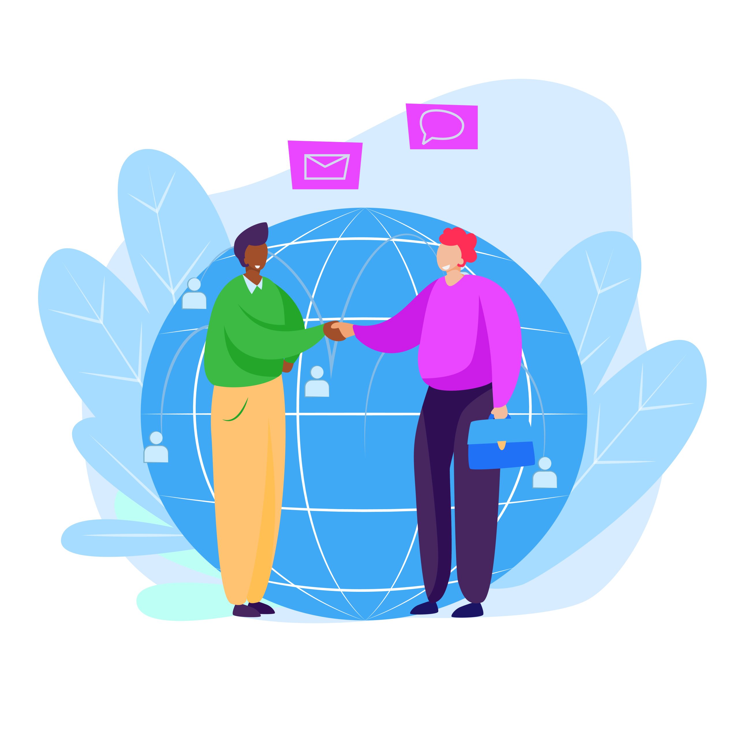 partners shaking hands